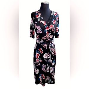 ADRIANNA PAPELL DAY BLACK MULTI SIZE 4